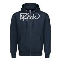 Navy dr,hook,2 Zipper Hoodie - DesignPulse