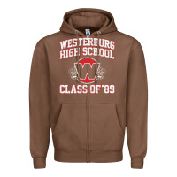 Chestnut westerburg class of 89 (heathers) variant Zipper Hoodie - DesignPulse