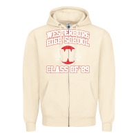 Sandshell westerburg class of 89 (heathers) variant Zipper Hoodie - DesignPulse