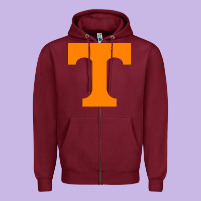 Tennessee Volunteers Zipper Hoodie Designed By Designpulse