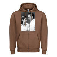 Chestnut humphrey bogart Zipper Hoodie - DesignPulse