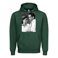 Sports Green humphrey bogart Zipper Hoodie - DesignPulse