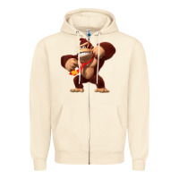 Sandshell Donkey Kong 3D Poster Zipper Hoodie - DesignPulse
