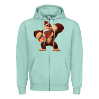 Donkey Kong 3d Poster Zipper Hoodie | Teevron