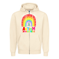 Sandshell autism awareness month t  shirt autism awareness rainbow accept unders Zipper Hoodie - DesignPulse