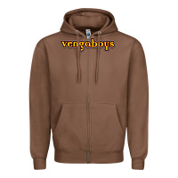 Chestnut vengaboys Zipper Hoodie - DesignPulse