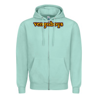Seafoam vengaboys Zipper Hoodie - DesignPulse