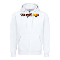 White vengaboys Zipper Hoodie - DesignPulse