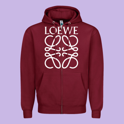 Loewe Zipper Hoodie Designed By Designpulse