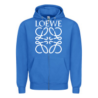 True Royal loewe Zipper Hoodie - DesignPulse