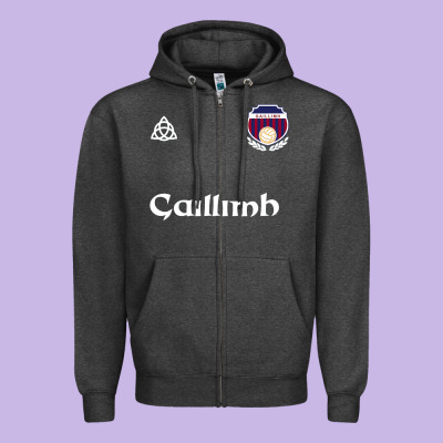 Galway Gaillimh Irish Gaelic Football And Hurling Premium Zipper Hoodie Designed By Designpulse