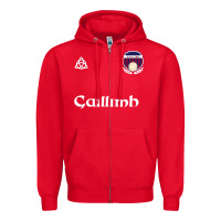 Red galway gaillimh irish gaelic football and hurling premium Zipper Hoodie - DesignPulse