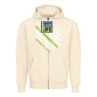 Sandshell donate life Zipper Hoodie - DesignPulse