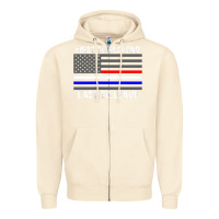 Sandshell police fire ems first responder american flag firefighter t shirt Zipper Hoodie - DesignPulse