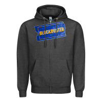 Charcoal Heather blockbuster Zipper Hoodie - DesignPulse