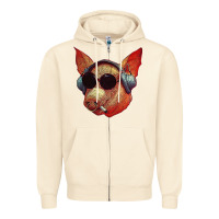 Sandshell Blodwyn pig Zipper Hoodie - DesignPulse