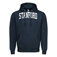 Navy stanford california ca vintage athletic sports design t shirt Zipper Hoodie - DesignPulse