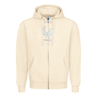 Sandshell FFF Two Stars Zipper Hoodie - DesignPulse
