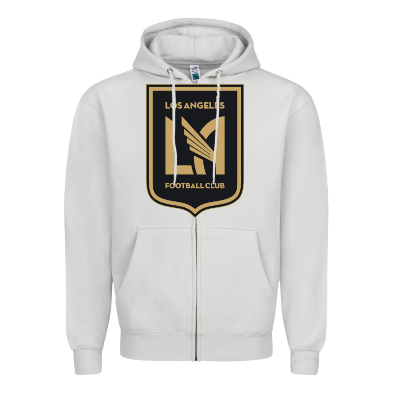 Lafc Zipper Hoodie by DesignPulse | Teevron