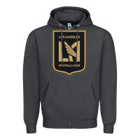 Smoke LAFC Zipper Hoodie - DesignPulse