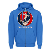 True Royal grateful dude Zipper Hoodie - DesignPulse