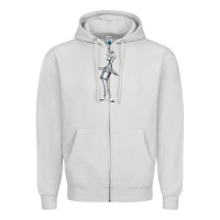 Dove Grey vintage wizard of oz tinman Zipper Hoodie - DesignPulse