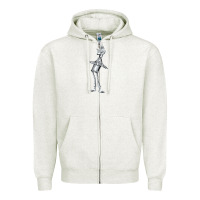 Oatmeal Heather vintage wizard of oz tinman Zipper Hoodie - DesignPulse