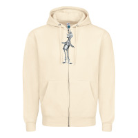 Sandshell vintage wizard of oz tinman Zipper Hoodie - DesignPulse
