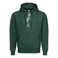 Sports Green vintage wizard of oz tinman Zipper Hoodie - DesignPulse