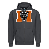 Smoke mercer bears Zipper Hoodie - DesignPulse
