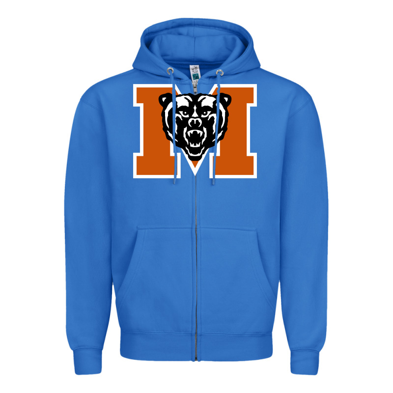 Mercer Bears Zipper Hoodie by DesignPulse | Teevron