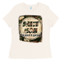 Bone Brave mom from son up to son down Mother's Day Ladies Tee - FaDigitalArtStudio