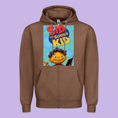 Sid The Science Kid For Friend Zipper Hoodie Designed By Designpulse