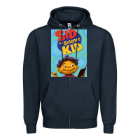 Navy Sid The Science Kid for friend Zipper Hoodie - DesignPulse