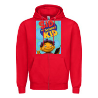 Red Sid The Science Kid for friend Zipper Hoodie - DesignPulse