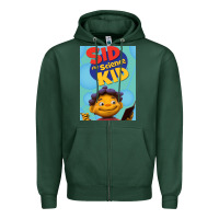 Sports Green Sid The Science Kid for friend Zipper Hoodie - DesignPulse