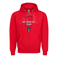 Red the rapture is my retirement plan bible heaven jesus Zipper Hoodie - PixelWave