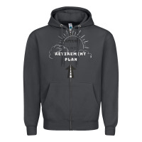 Smoke the rapture is my retirement plan bible heaven jesus Zipper Hoodie - PixelWave