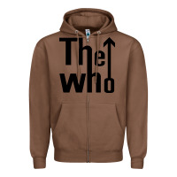 Chestnut the,who,the,who,collection Zipper Hoodie - PixelWave