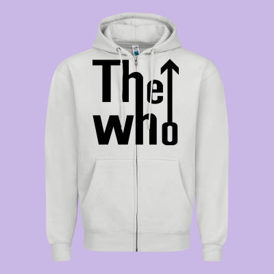 The,who,the,who,collection Zipper Hoodie Designed By Pixelwave