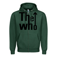 Sports Green the,who,the,who,collection Zipper Hoodie - PixelWave