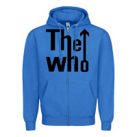 True Royal the,who,the,who,collection Zipper Hoodie - PixelWave