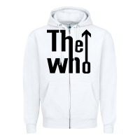 White the,who,the,who,collection Zipper Hoodie - PixelWave