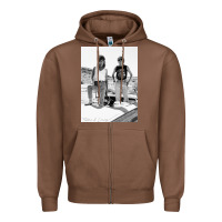 Chestnut Thelma And Louise Zipper Hoodie - PixelWave