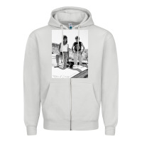 Dove Grey Thelma And Louise Zipper Hoodie - PixelWave