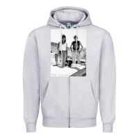 Heather Grey Thelma And Louise Zipper Hoodie - PixelWave