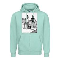 Seafoam Thelma And Louise Zipper Hoodie - PixelWave