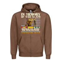 Chestnut Vietnam War Veterans US Memorial Day In The Memory Of 58479 38 Zipper Hoodie - PixelWave