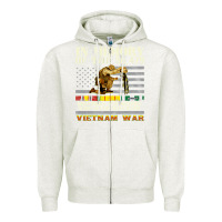Oatmeal Heather Vietnam War Veterans US Memorial Day In The Memory Of 58479 38 Zipper Hoodie - PixelWave