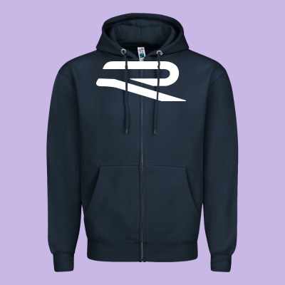 Wolsvagen R Zipper Hoodie Designed By Pixelwave